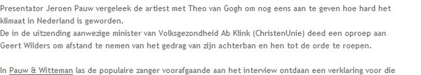 Die @JeroenMirck FAALT weer keihard
