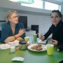 Eating Speculaas at the #mobyboat