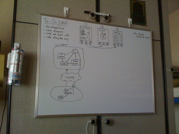 My new whiteboard!